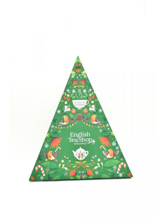 English Tea Shop triangular adv calen green bio