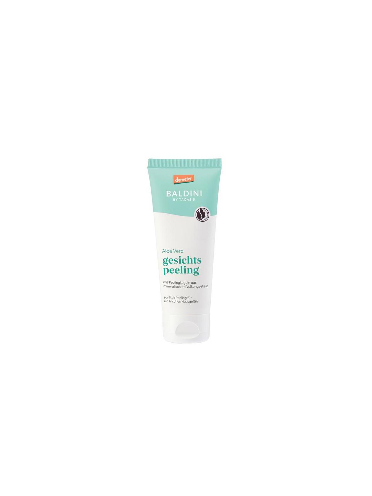 Baldini Gezichtspeeling  Mineraal & Aloe Vera demeter