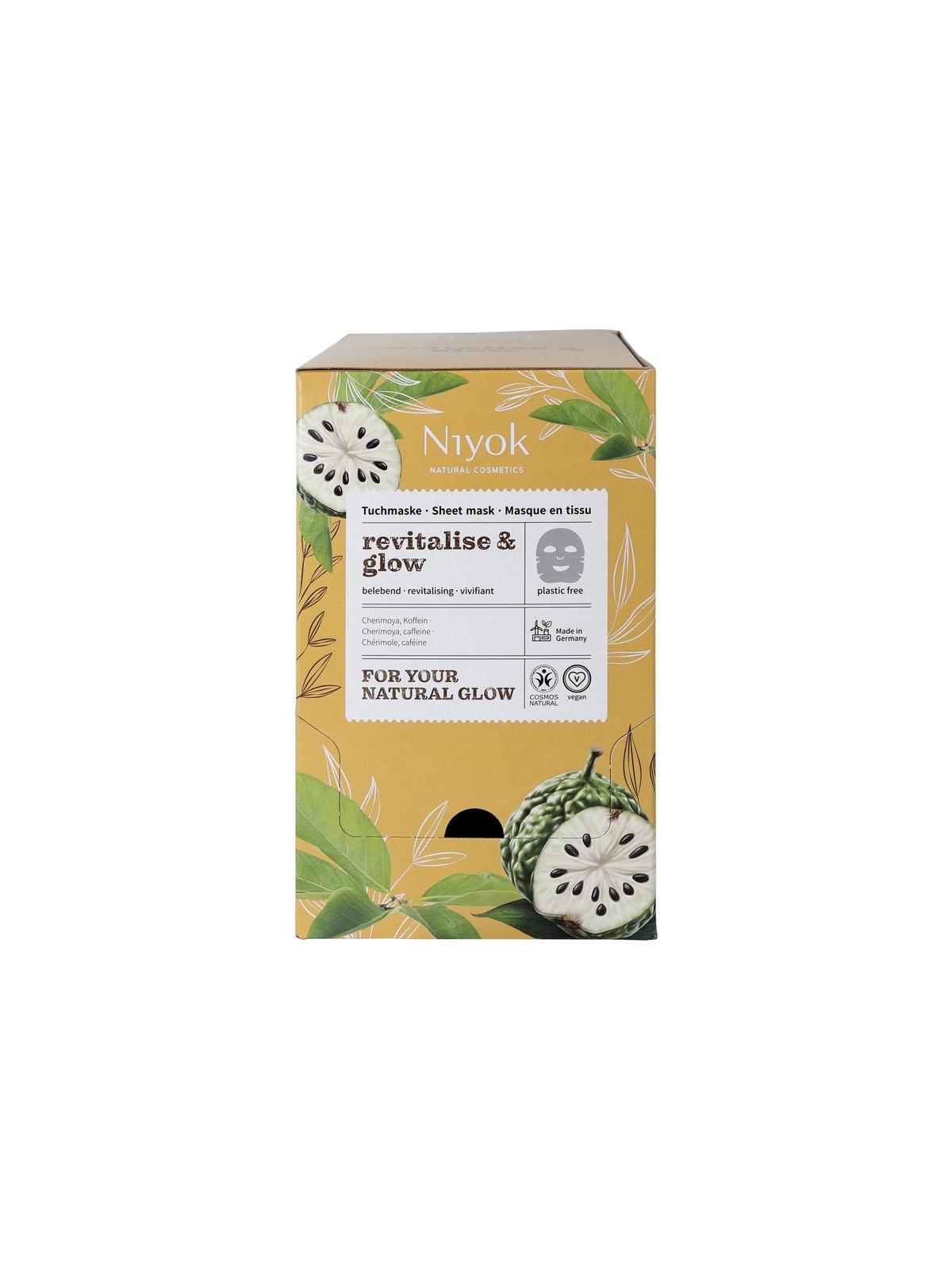 Niyok sheet mask Revitalise & Glow