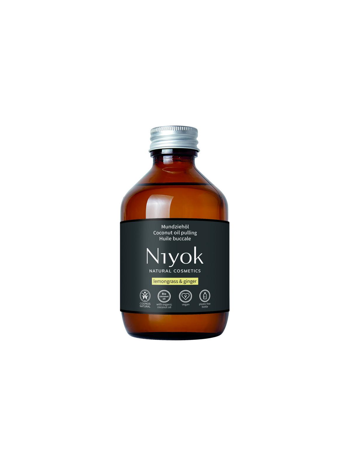 Niyok coconut oil pulling lemongrass
