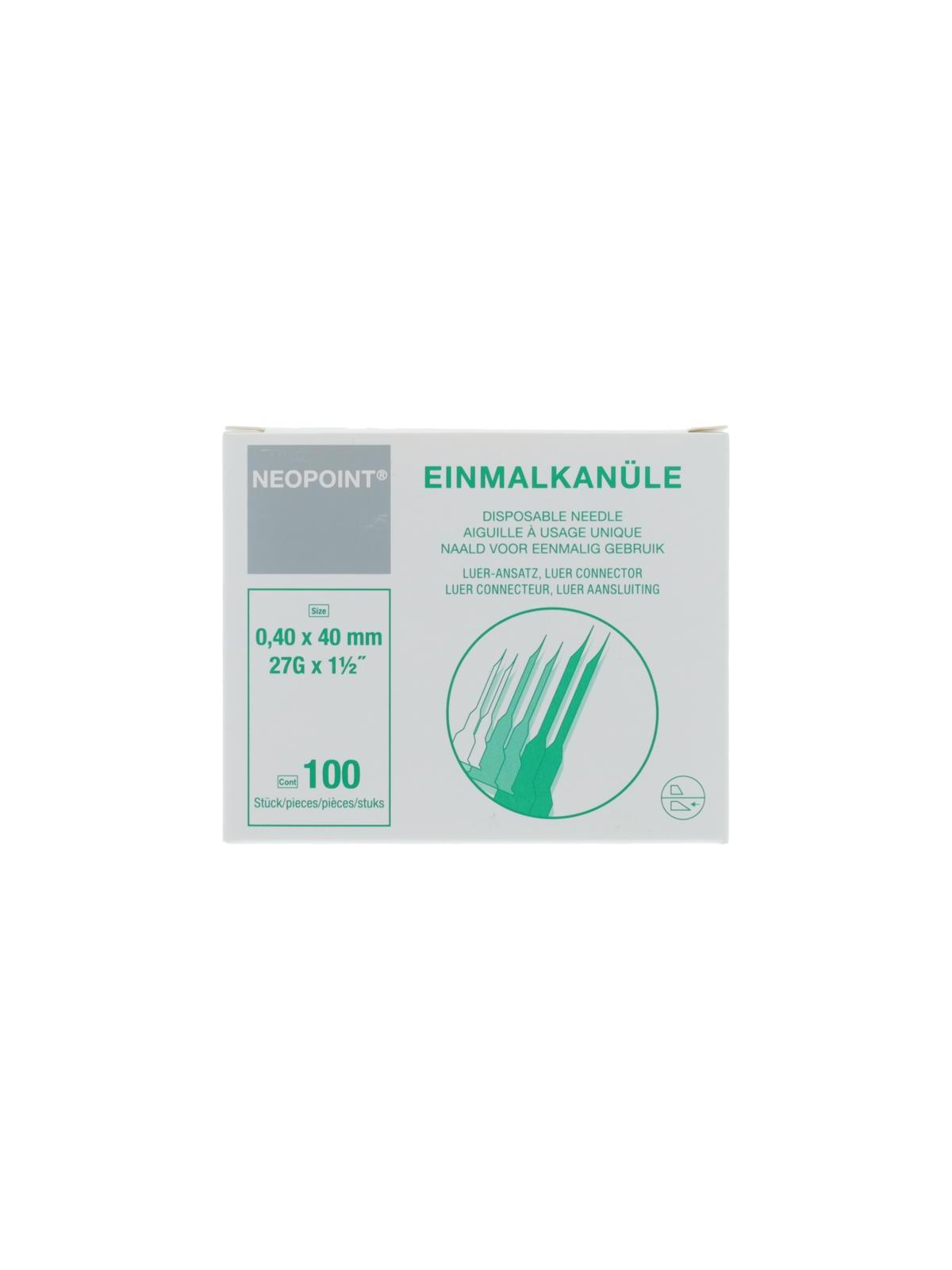 Neopoint Neopoint injectie naald 0.40X 40MM