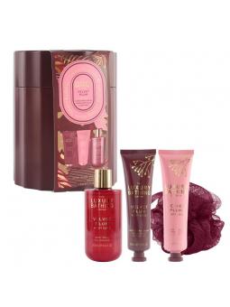 The Luxury Bathing Co Velvet Plum & Soft Suede - Luxury Bathing