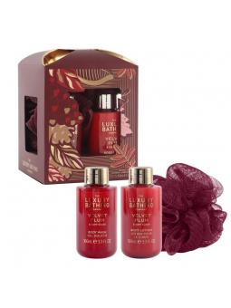 The Luxury Bathing Co Velvet Plum & Soft Suede - Glamorous Glow