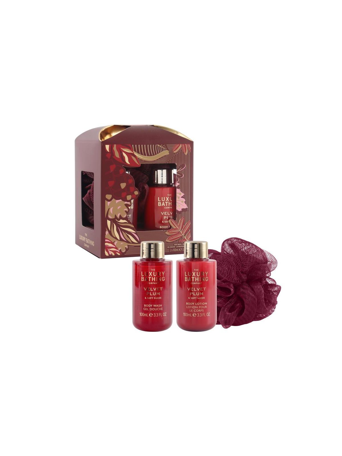 The Luxury Bathing Co Velvet Plum & Soft Suede - Glamorous Glow