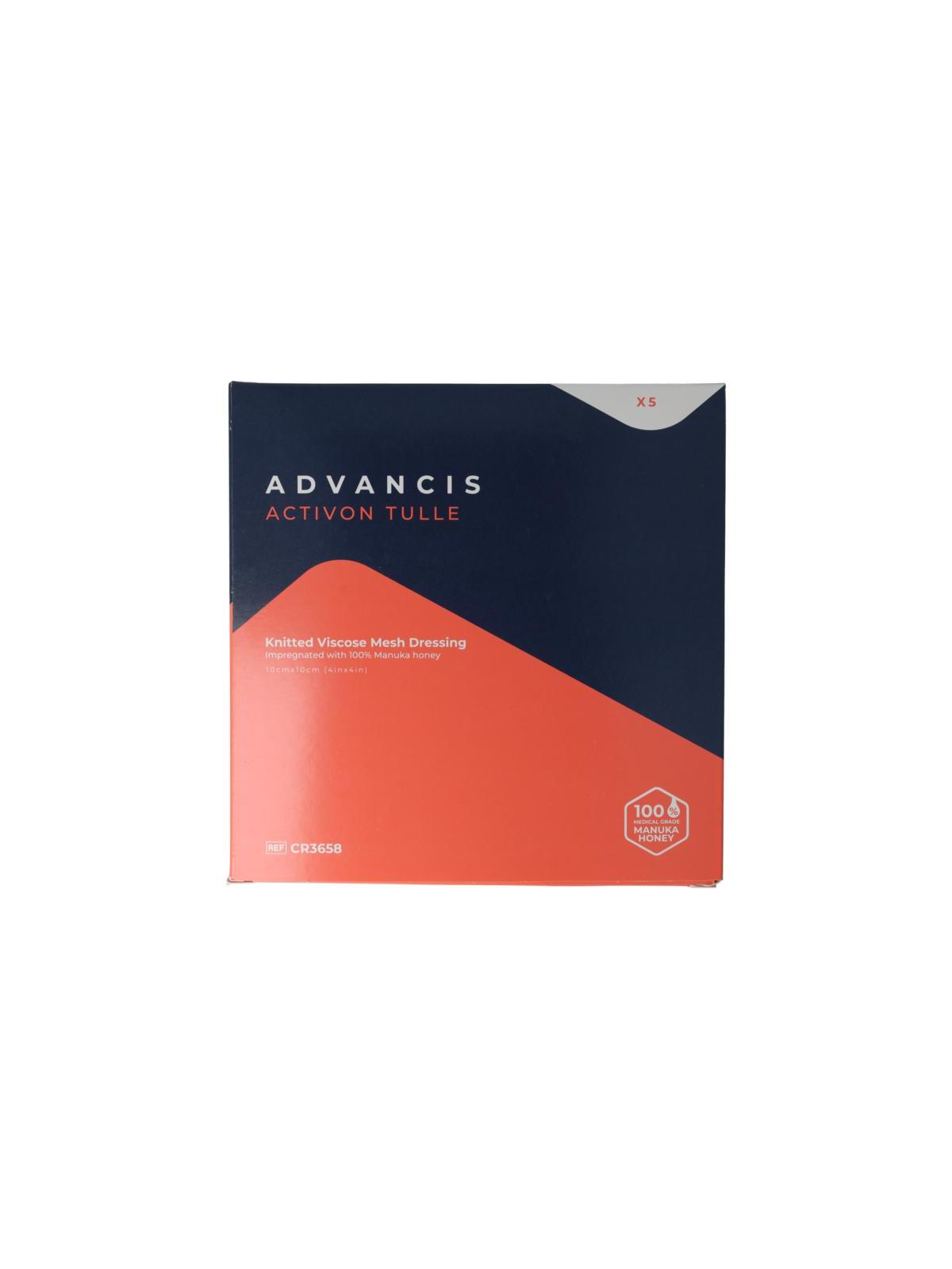 Advancis Activon Manuka Tulle 10x10cm BOX5 pcs