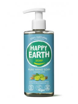 Pure hand soap cedar lime